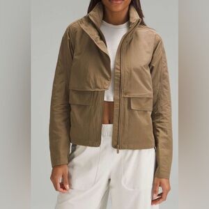 lululemon athletica Lightweight Utility Jacket in Khaki